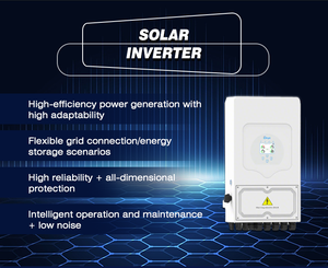 ระบบพลังงานแสงอาทิตย์แบบไฮบริดสำหรับบ้าน ขนาด 10kw 15kw 20kw 25kw 30kw พร้อมแผงโซลาร์เซลล์และแบตเตอรี่ลิเธียมไฮบริด - Product Image 4