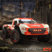 Voiture télécommandée AiJH 70KM/H pour drift, moteur brushless 2.4G, éclairage LED, servo haute performance, voiture RC tout-terrain pour escalade