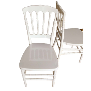 Silla Napoleón de Resina Transparente Blanca Moderna de Lujo al por Mayor para <span class=keywords><strong>Banquetes</strong></span> de Boda <span class=keywords><strong>y</strong></span> Eventos, Muebles de Comedor de Plástico - Product Image 6