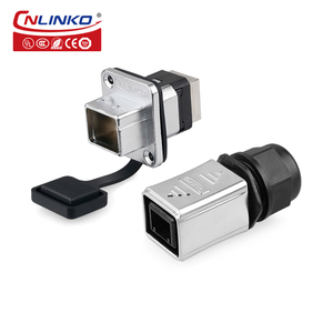 IP68 không thấm nước CAT5 <span class=keywords><strong>RJ45</strong></span> cắm để <span class=keywords><strong>RJ45</strong></span> Nữ kết nối - Product Image 3