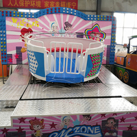 Attrazione da Luna Park a Prezzo di Fabbrica, Macchina da Gioco per Parco Divertimenti, Mini Giostra Disco Tagada su Rimorchio per Carnevale