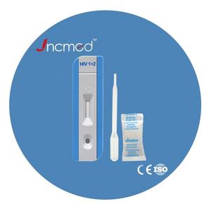 후천성 면역 결핍 증후군에 대한 도매 CE 승인 <span class=keywords><strong>HIV</strong></span> 1 + 2 바이러스 급속 표준 진단 소변 검사 키트 - Product Image 5