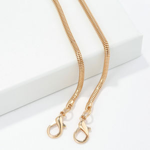 สายคล้องคอสแตนเลสสำหรับโทรศัพท์มือถือสายยาวสาย<span class=keywords><strong>คล้อง</strong></span>ทองทำจากโลหะผสมขัดเงาสาย<span class=keywords><strong>คล้อง</strong></span>ข้อมือปรับแต่งได้ตามสมัยนิยม - Product Image 5