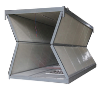 Conteneurs pliables modulaires préfabriqués de Chine, 20 pieds, 40 pieds, pour maisons, bureaux, maisons miniatures, à vendre