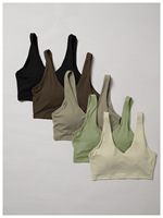 Empiècement fabricants en gros modeste Ropa Deportiva Mujer Tendencia 2023 vert Crossfit durable tricoté femmes ensemble de vêtements de sport