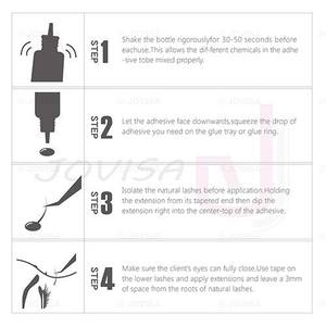 กาวติดขนตาปลอมแบบพิเศษสำหรับขนตาแบบแผง ติดทนนาน 6-8 สัปดาห์ - Product Image 4