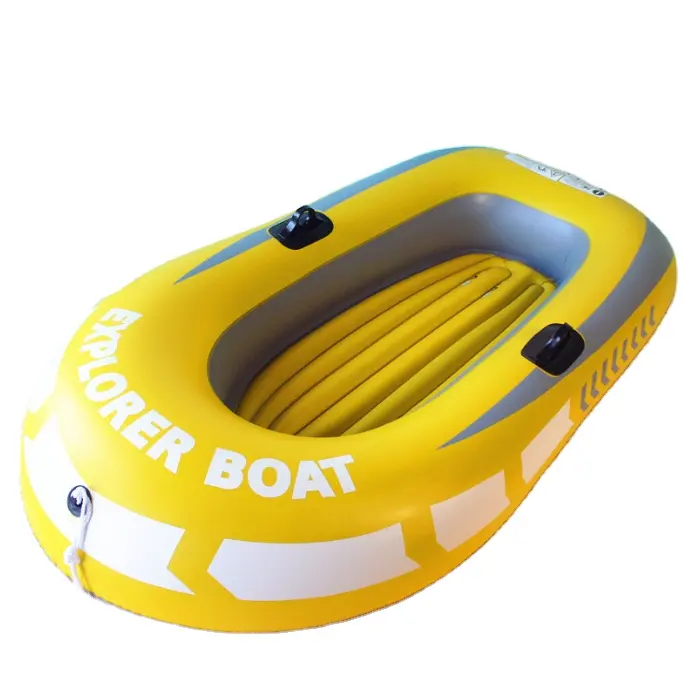Barco inflável de borracha para 1-2 pessoas, preço de fábrica de pvc, caiaque, barco, mini barco, venda imperdível