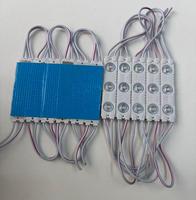 Module LED bleu extérieur 1,2W DC12V 2700K Blanc Chaud IP65 Durable Longue Durée de Vie 50 000 Heures pour Lettres Lumineuses et Éclairage Architectural
