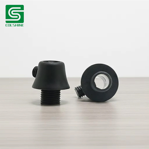 Presse-étoupes noirs en vrac avec protection anti-tension pour suspension luminaire et <span class=keywords><strong>fixation</strong></span> de câbles électriques - Product Image 1
