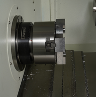 Durable Stable Haute Précision Hydraulique Puissance Inclinée Lit mini tour machine pour métal Aluminium