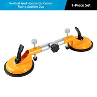 Ventouse d'assemblage à angle fixe pour l'installation de coins internes et externes en verre, outil de nivellement pour joint à angle droit de 90 degrés