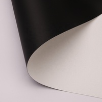 Tissu de projection blanc enduit de PVC de 2,50 m/3,20 m, tissu de projection super plat pour écran de cinéma