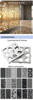 Impresionante malla de chapa de aluminio anodizado negro con acabado de espejo, perfecta para diseños arquitectónicos