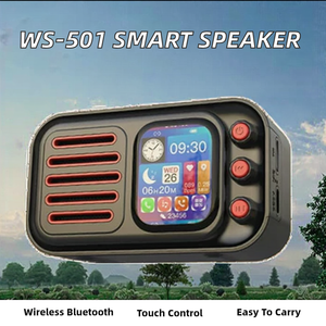 Smart Mini Wireless Outdoor Portable Speaker for Party FM <strong>Radio</strong> &amp; Mobile Phone Stage Touch Screen Display Plastic Cabinet - Product Image 3