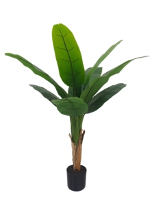 <span class=keywords><strong>Prix</strong></span> de gros d'usine, plantes-bananes en plastique vert, bananiers artificiels pour décoration intérieure et extérieure - Product Image 5