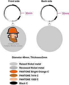 Llavero de Metal con Logotipo 2D 3D Personalizado de Fabricante al <span class=keywords><strong>por</strong></span> Mayor, Llavero de Lujo Premium de Recuerdo de <span class=keywords><strong>Italia</strong></span> - Product Image 2