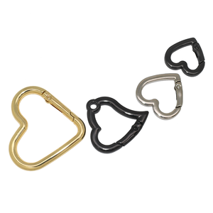 Chất lượng cao bán buôn kim loại kẽm hợp kim mùa xuân vòng hình đặc biệt Carabiner kích thước lớn Key holder Key Ring - Product Image 4