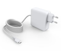 Cargador USB-C GaN de 140W con Cable Fijo, Apto para Teléfonos Inteligentes/Laptops/Otros Dispositivos Digitales, Diseño Compacto