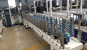 Mang & động cơ Pur keo nóng gỗ hồ sơ máy bao bì withplc hệ thống cho Khung tủ/ván chân tường/Cửa và cửa sổ TRIM - Product Image 2