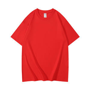 100% coton 280g <span class=keywords><strong>Logo</strong></span> de <span class=keywords><strong>marque</strong></span> imprimé lourd grande taille T-shirts décontractés T-shirt personnalisé T-shirt pour hommes - Product Image 5