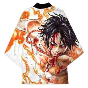 Luffy, Zoro, Nami, Sanji, Law, Haori Japonés, Kimono de Anime, Capa, Ropa - Product Image 4