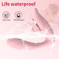 Vibrateur perlé portable avec dildo, adapté au clitoris, aux mamelons, aux seins et au point G ; un jouet sexuel pour adultes lesbiennes/en couple.