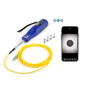 Microscope d'inspection à fibre optique <span class=keywords><strong>sans</strong></span> <span class=keywords><strong>fil</strong></span> portable Grossissement 200X Microscope WIFI <span class=keywords><strong>Portée</strong></span> d'inspection de fibre FFS720 - Product Image 1
