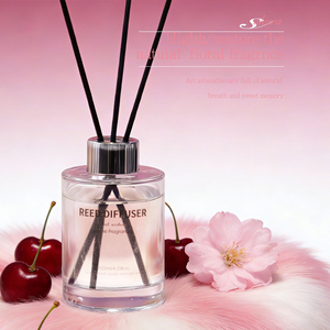 <span class=keywords><strong>Bougie</strong></span> parfumée rose de luxe, diffuseur d'ambiance en plâtre, coffret cadeau d'huiles essentielles de luxe pour la Saint-Valentin - Product Image 4