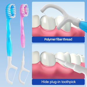 Mini cepillos de dientes desechables portátiles <span class=keywords><strong>Cepillo</strong></span> con <span class=keywords><strong>pasta</strong></span> de dientes manual de cerdas suaves <span class=keywords><strong>Cepillo</strong></span> de dientes pequeño con <span class=keywords><strong>pasta</strong></span> de dientes <span class=keywords><strong>para</strong></span> viajes - Product Image 2