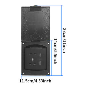 CAPEXRV – Boîtier de prise de courant 86 emplacements de haute qualité pour caravane, étanche, avec ports USB, pour camping-car - Product Image 3