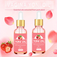 Huile Intime Naturelle Yoni 30ml pour Soin Quotidien et Éclaircissement des Zones Intimes