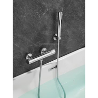 Ensemble de douche et robinetterie de bain avancé, mitigeur de douche à température constante pour salle de bain