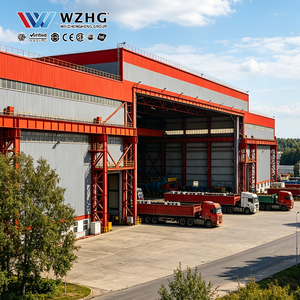 Clear Span Crane Beam Industrial Storage Facility Estructura De Acero Steel Structure Warehouse Supplier Custom - Product Image 1