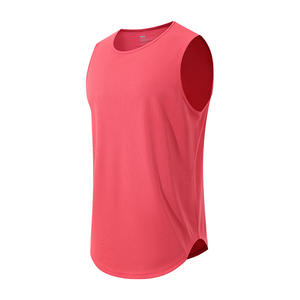 Commercio all'ingrosso Bodybuilding Muscle allenamento Fitness Gym camicie atletiche Stringer solido Racerback Gym Wear canotta da <span class=keywords><strong>uomo</strong></span> - Product Image 3