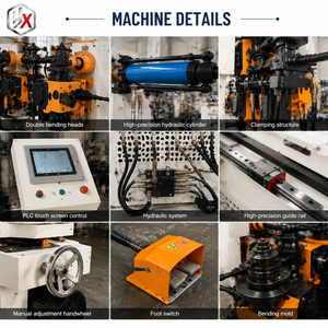 Cintreuse hydraulique à double tête SW38 SW50 : Retour sur investissement rapide, économie de main-d'œuvre pour ligne de production de meubles - Product Image 3