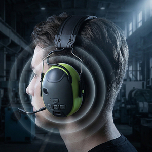 Casque anti-bruit électronique EARMOR C51 pour l'industrie, avec suppression du bruit et amplification sonore, protection auditive - Product Image 1