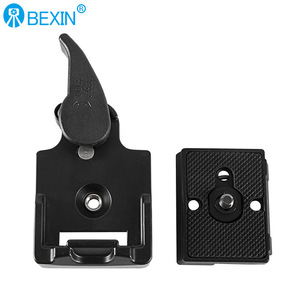 Bexin <b>Tripod</b> Quick Release Plate For Manfrotto 200PL-14 Camera Mount Adapter Flip Lock Portable - Product Image 1