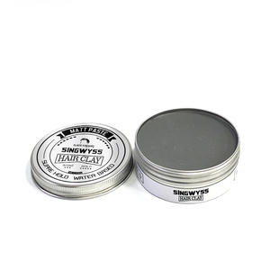 Pâte à cheveux mate de contrôle des bords, pommade de barbier étoile de coiffure faites votre marque pommade naturelle - Product Image 5
