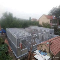 Construction de villa de luxe Offres Spéciales avec design Maison préfabriquée à structure en acier léger
