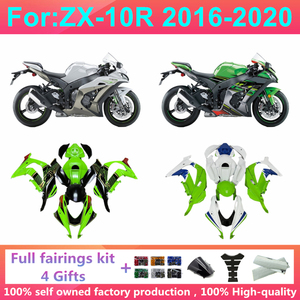Nuevo Kit Completo de Carenado ABS para Motocicleta, Compatible con <span class=keywords><strong>Kawasaki</strong></span> <span class=keywords><strong>Ninja</strong></span> ZX-10R ZX10R 2016 2017 2018 2019 <span class=keywords><strong>2020</strong></span> 16 17 18 19 - Product Image 1