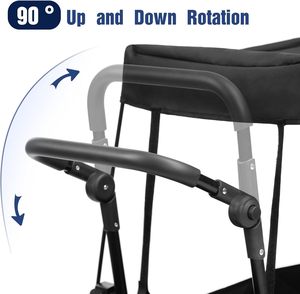 Carrito de Compras Plegable con Ruedas, Tipo Vagón Utilitario para Supermercado o Playa, Estructura Cerrada Personalizable OEM - Product Image 5