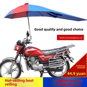 <span class=keywords><strong>Parapluie</strong></span> de moto manuel 125 pour <span class=keywords><strong>homme</strong></span>, moderne, en alliage d'aluminium, avec poignée en plastique noir, tout-en-un, détachable, épaissi et imperméable - Product Image 2