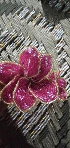 Flores de cuentas de vidrio hechas a mano para tiendas de decoración del hogar y floristas para reventa - Product Image 3