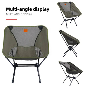 Chaise de camping pliante légère en aluminium personnalisée pour pique-nique en plein air, pêche et utilisation en parc - Product Image 3