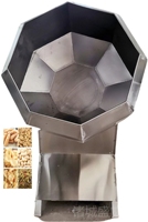 Nouveau Mélangeur à Roulement Octogonal en Acier Inoxydable de Haute Qualité pour Chips de Pommes de Terre et Snacks Soufflés, Seau de Mélange pour Usine de Conditionnement