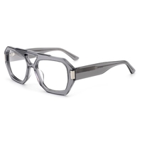 Monturas de Gafas Ópticas de Acetato Hechas a Mano para Mujer Joven, Protección Contra Luz Azul, Diseño de Lujo Personalizado, Duraderas, con Diseño de Puntos