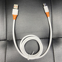 Câble de données de charge rapide en silicone ultra souple 1M PD USB-C à USB-C pour câble Iphone 15