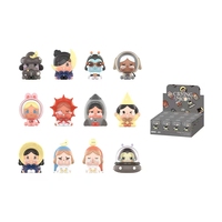 Figuras de Animales de la Serie MART for CRYING to the MOON SITTING, Material PVC ABS, Caja Sorpresa para Mini Coleccionistas