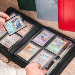 Album <span class=keywords><strong>de</strong></span> rangement pour cartes à collectionner en cuir PU avec impression personnalisée du logo, 4 400 pochettes, Pokeball, affichage <span class=keywords><strong>de</strong></span> photos <span class=keywords><strong>de</strong></span> jeu - Product Image 5