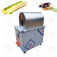 Machine à éplucher la canne à sucre 600 kg/h, machine à retirer la peau de la canne à sucre, machine à éplucher la canne à sucre pour les magasins de fruits